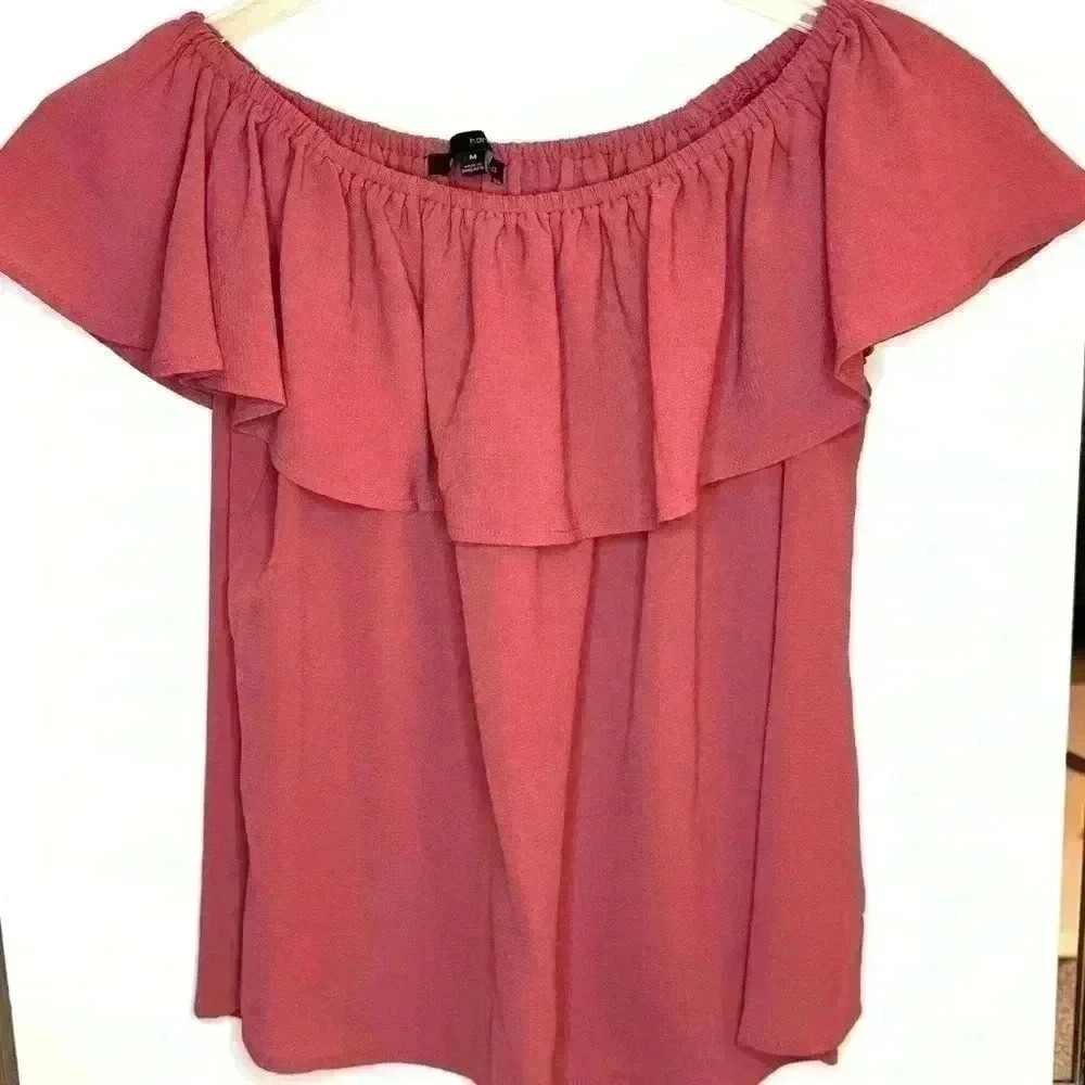 Harve Benard Womens off the shoulder top Size Medium - Picture 1 of 5
